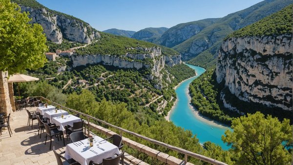 Où manger autour des Gorges du Verdon – guide de restauration